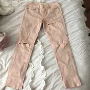 Light pink jeans from pacsun
